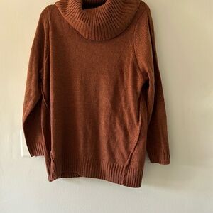NWT Karen Scott 1x Cowl Neck Sweater
